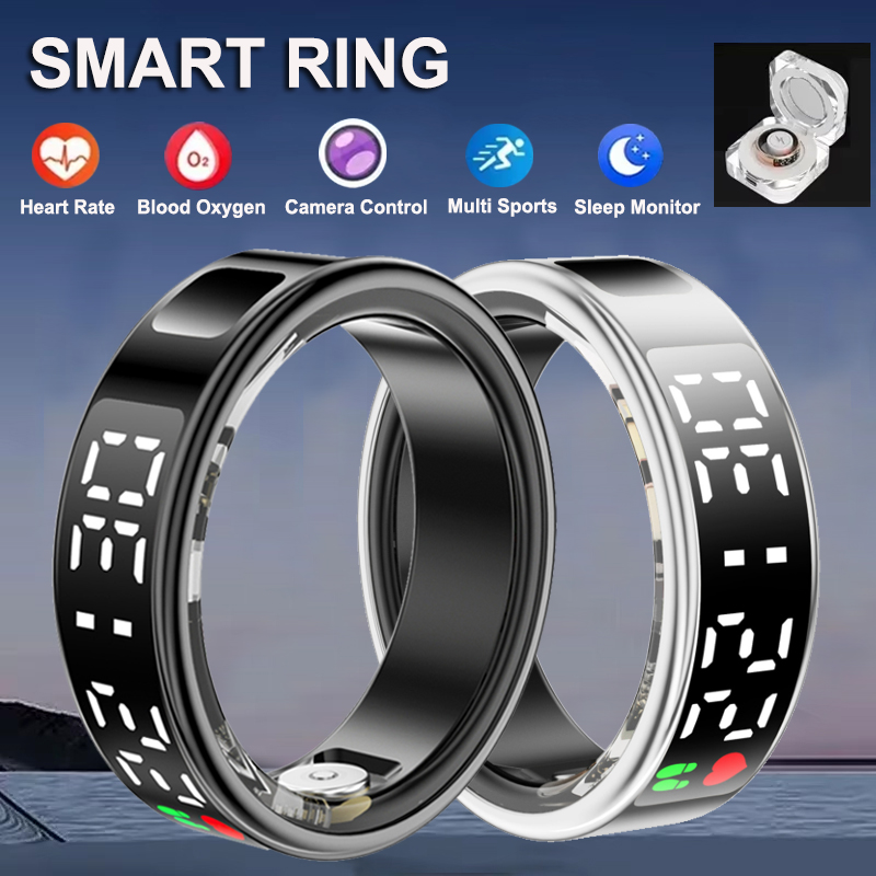 Health Monitors - Smart Ring Frequenza cardiaca Ossigeno nel