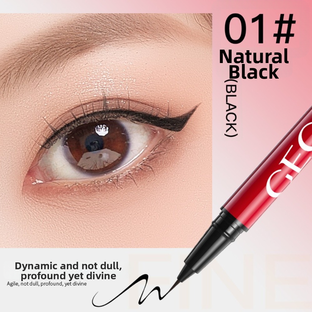 Waterproof Liquid Eyeliner Pen - Eyeliner Liquido Super Sottile e Resistente,