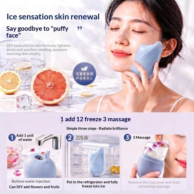 {+} Rullo di ghiaccio per viso - Face Ice Roller Puffiness recensione e prezzo