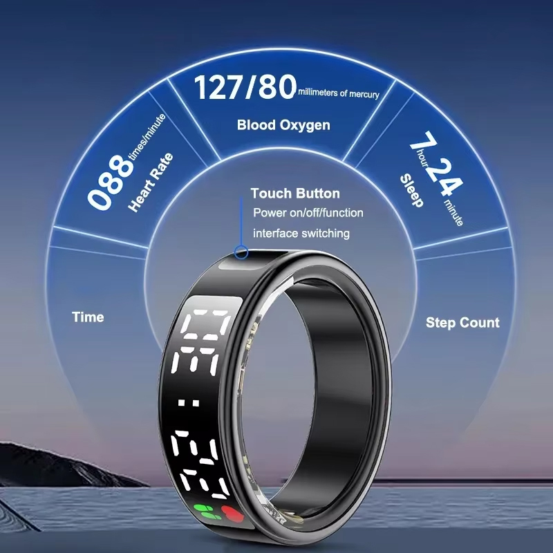 Smart Ring Frequenza cardiaca  - Health Monitors recensione e prezzo