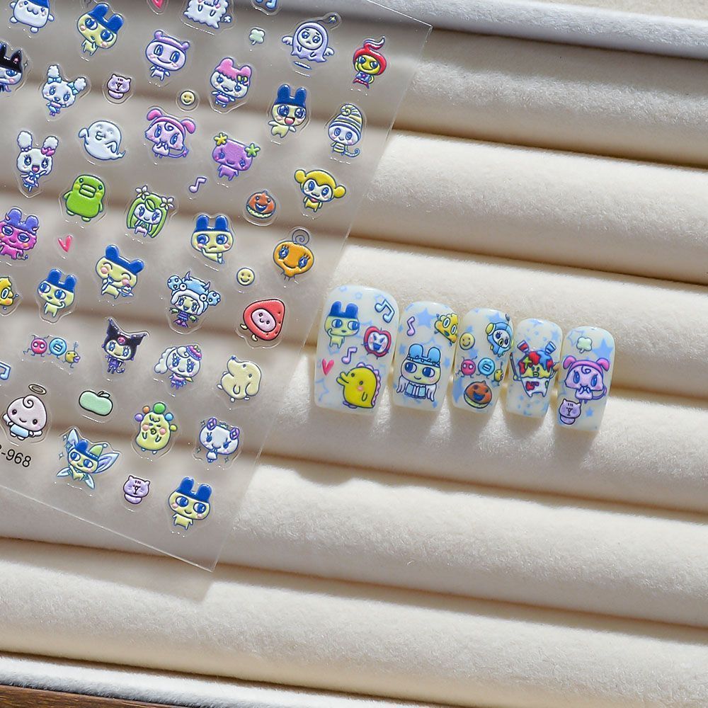 Adesivi per Unghie 3D in Rilie - Nail Art recensione e prezzo