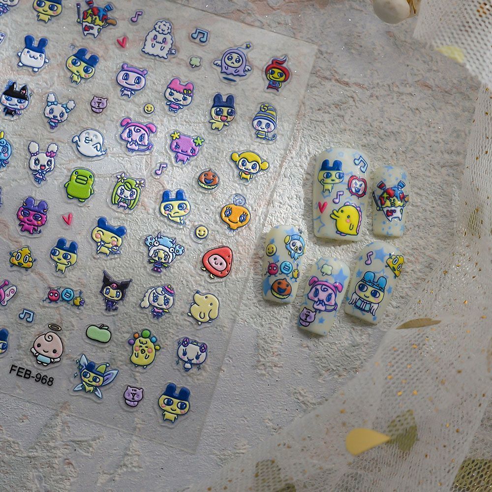 Adesivi per Unghie 3D in Rilie - Nail Art recensione e prezzo