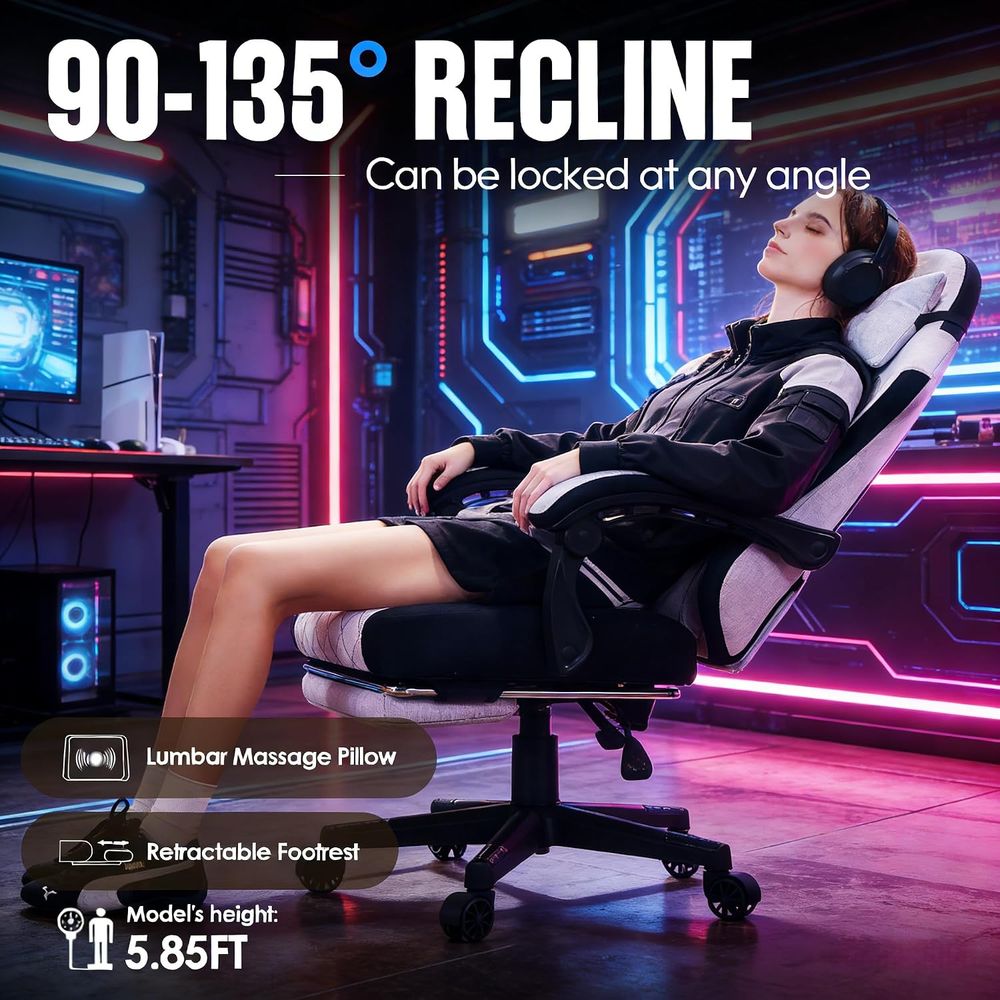 Sedia da gaming con cuscino a  - Massage recensione e prezzo