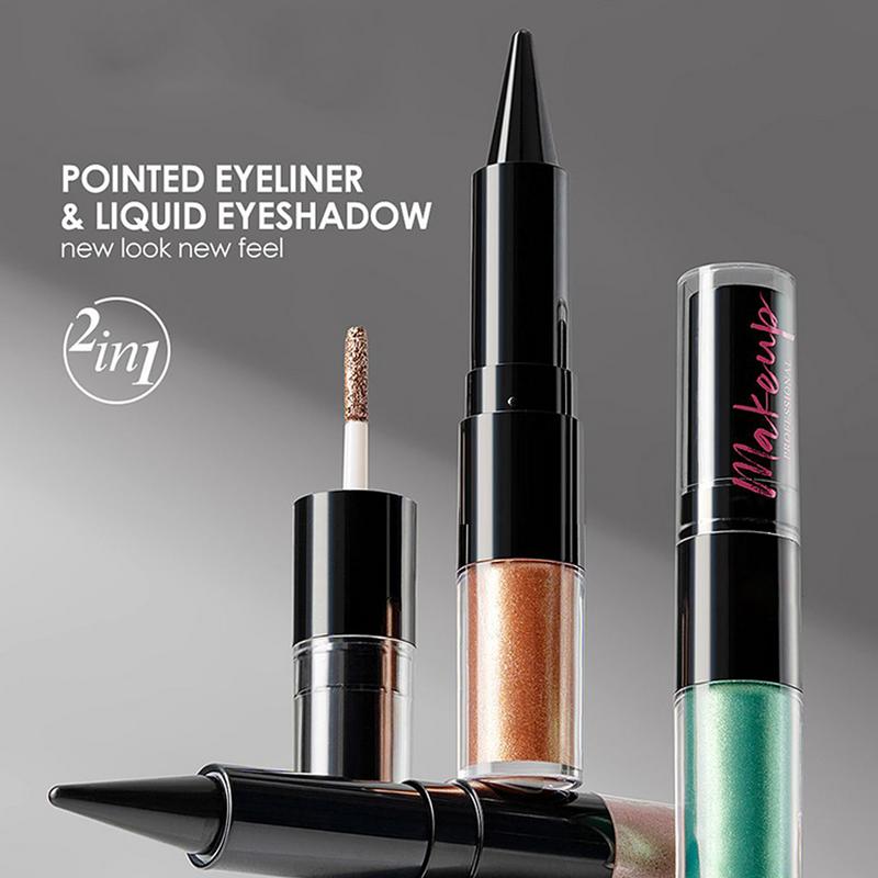 Ombretto liquido colorato 2 in - Waterproof Liquid Eyeliner Pen recensione e prezzo