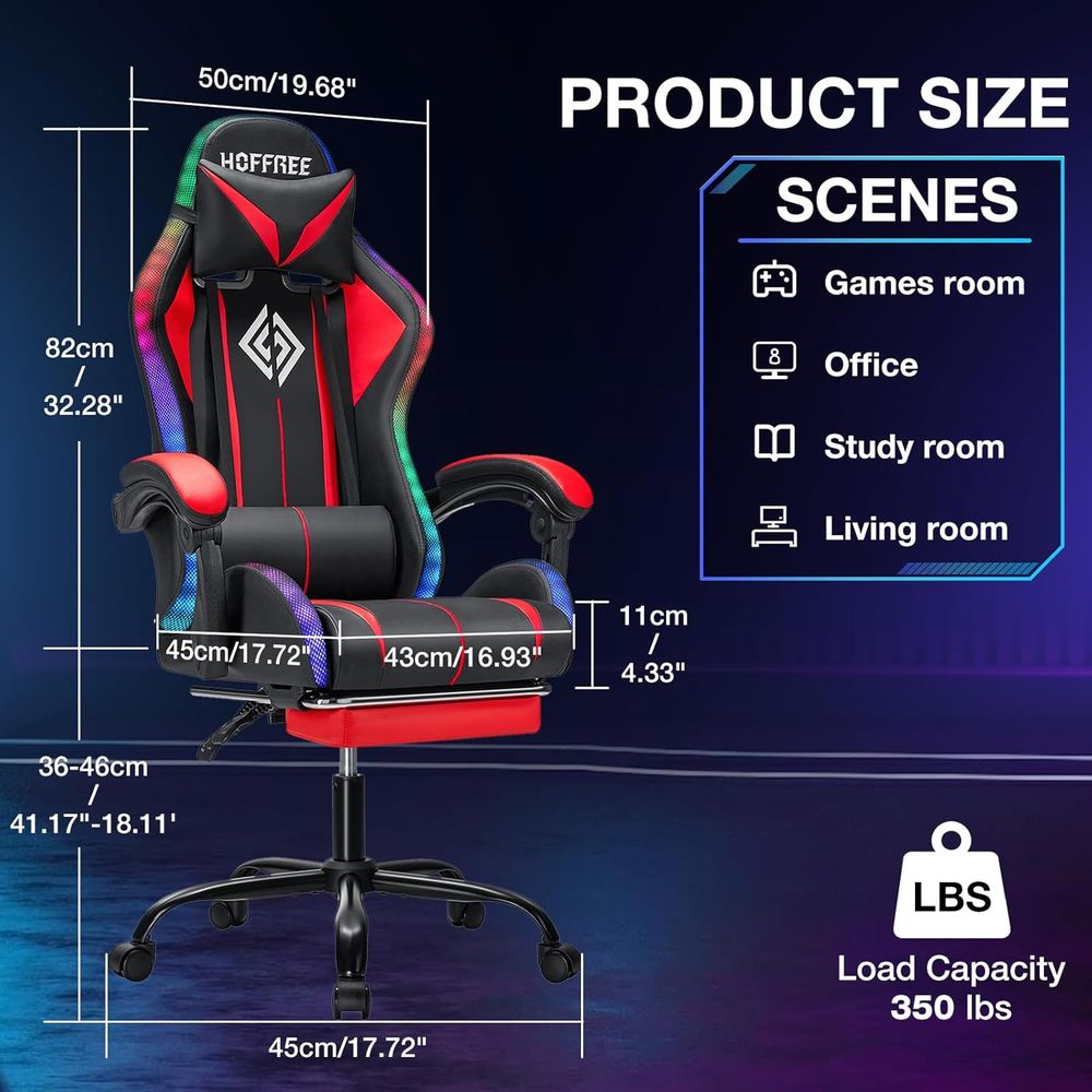 Sedia da Gaming RGB con Altopa - Massage recensione e prezzo