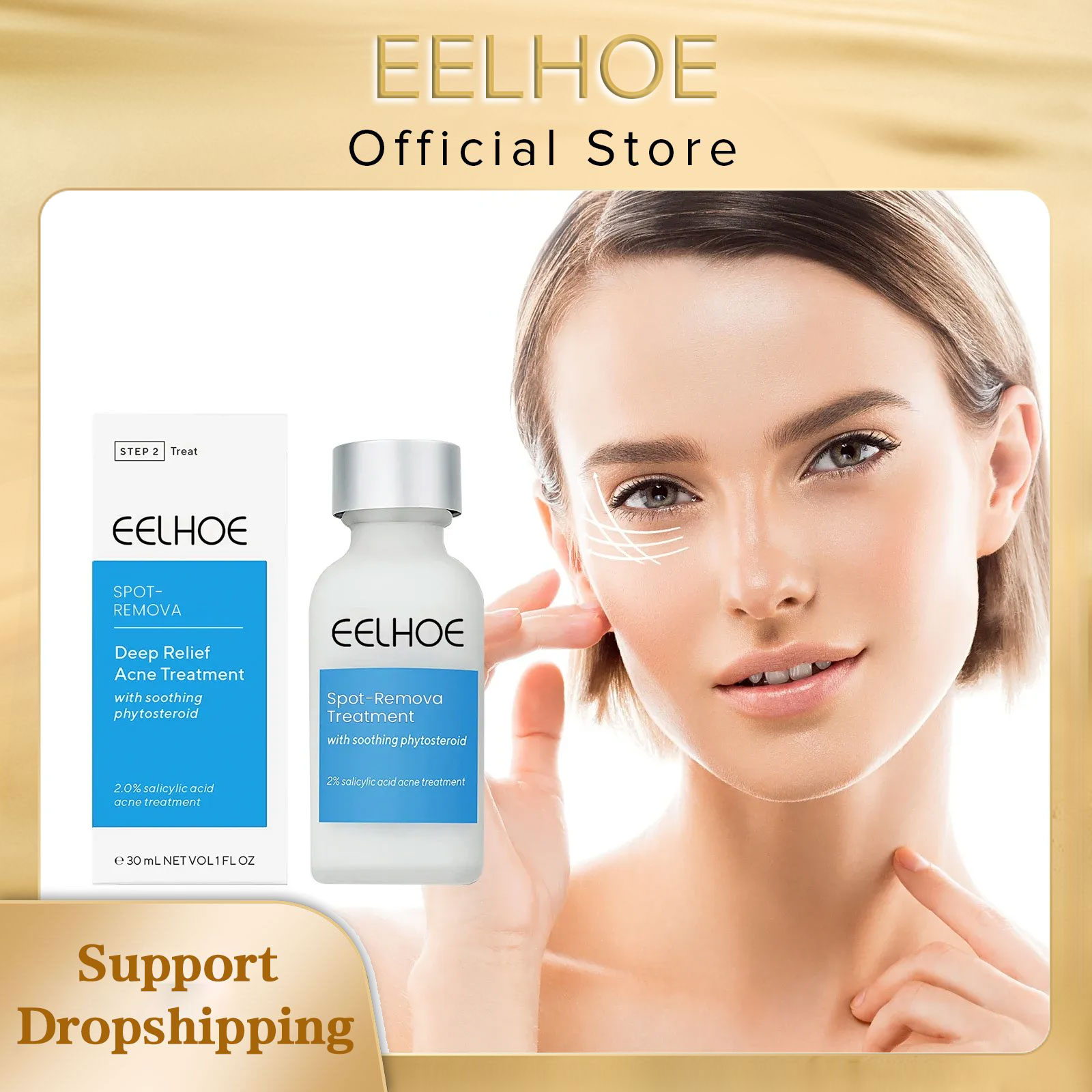 EELHOE Lozione per il trattame - Salicylic Acid Blackhead Remover recensione e prezzo