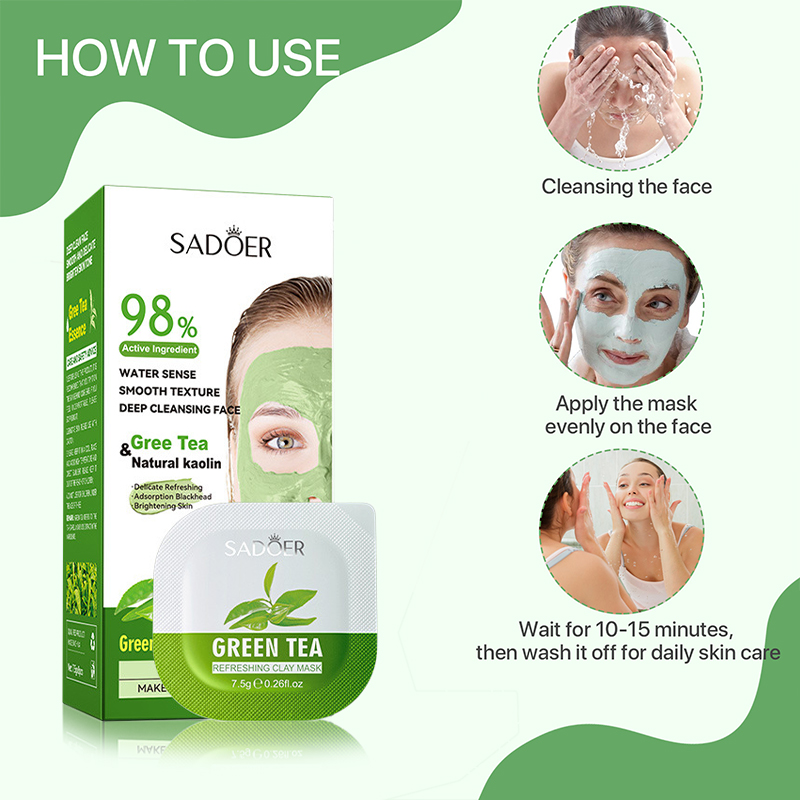 Maschera di fango per la puliz - Green Tea Cleansing Clay Mask recensione e prezzo