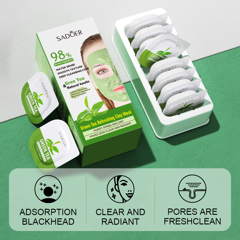 Maschera di fango per la puliz - Green Tea Cleansing Clay Mask recensione e prezzo